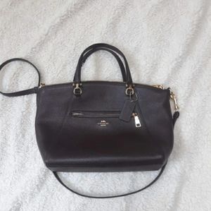 Coach leather bag